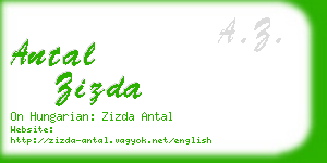 antal zizda business card